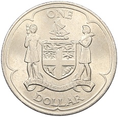 1 доллар 1969 года Фиджи — Фото №1