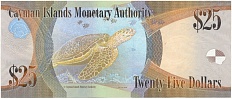 25 долларов 2010 года Каймановы острова — Фото №2