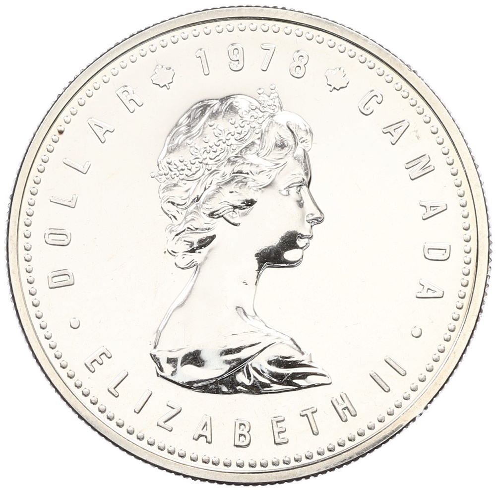 1 доллар 1978 года Канада «XI игры содружества в Эдмонтоне» — Фото №2
