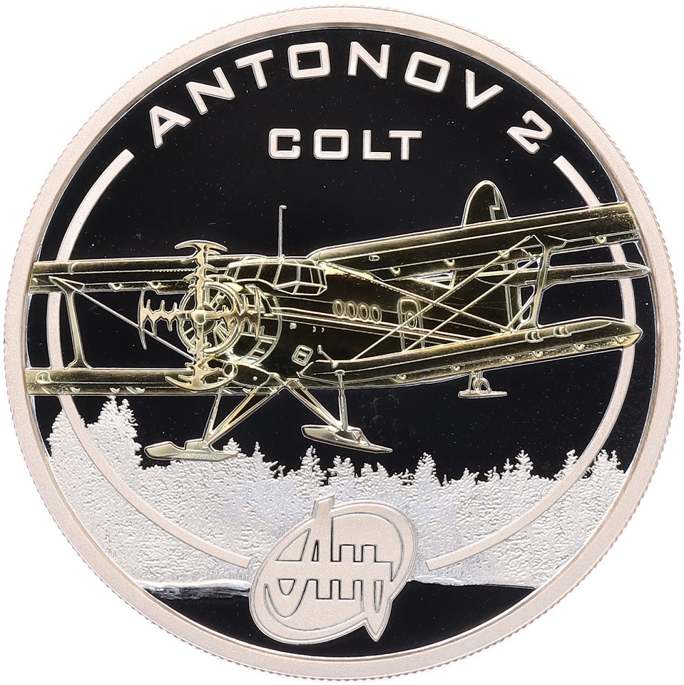 1 доллар 2008 года Острова Кука «Самолеты Антонова — Ан-2» — Фото №1