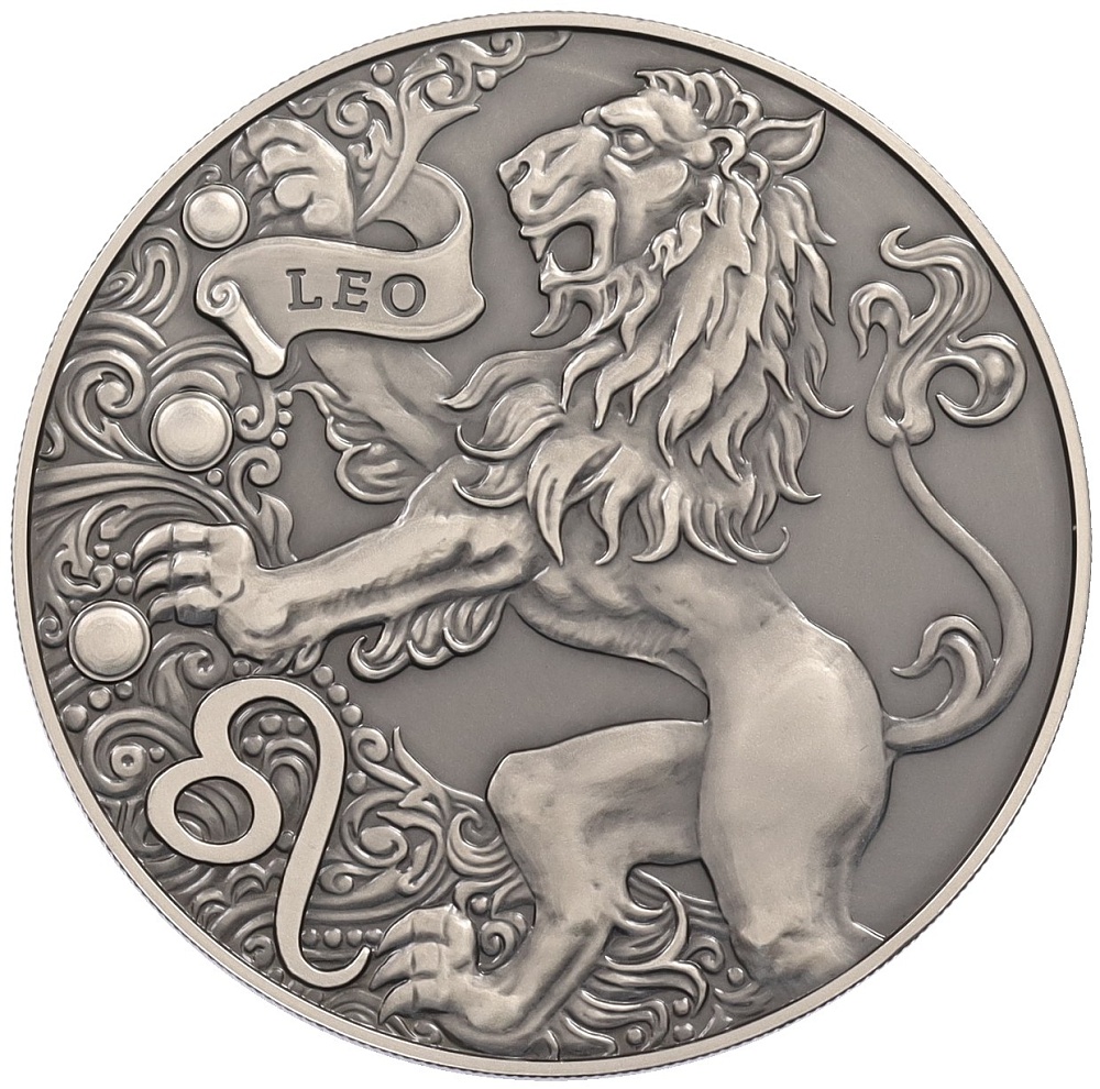 1 рубль 2015 года Белоруссия «Знаки зодиака — Лев» — Фото №1