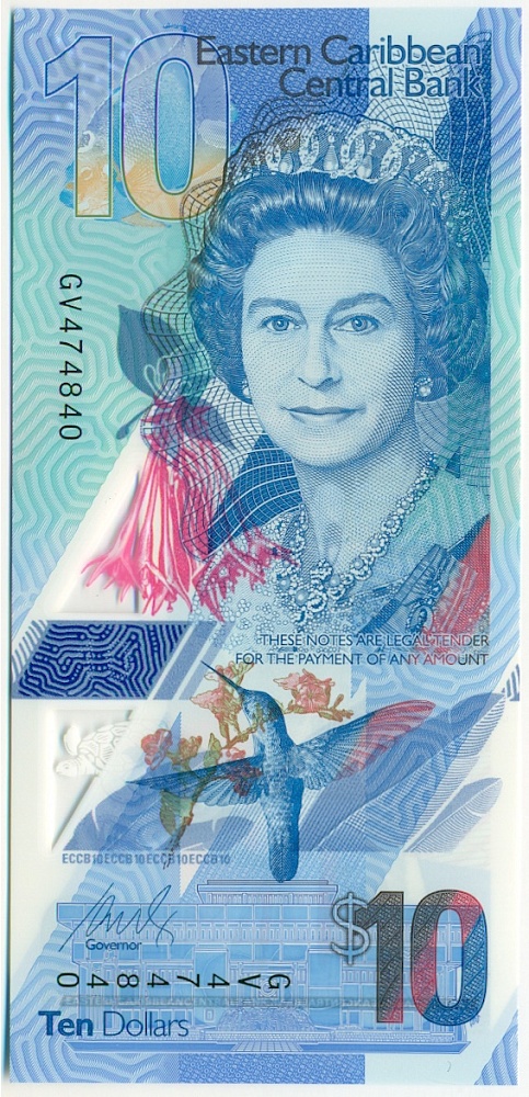 10 долларов 2019 года Восточные Карибы — Фото №1