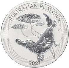 2 доллара 2021 года Австралия «Австралийский утконос» — Фото №1