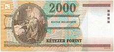 2000 форинтов 2000 года Венгрия «Миллениум»(в буклете) — Фото №2