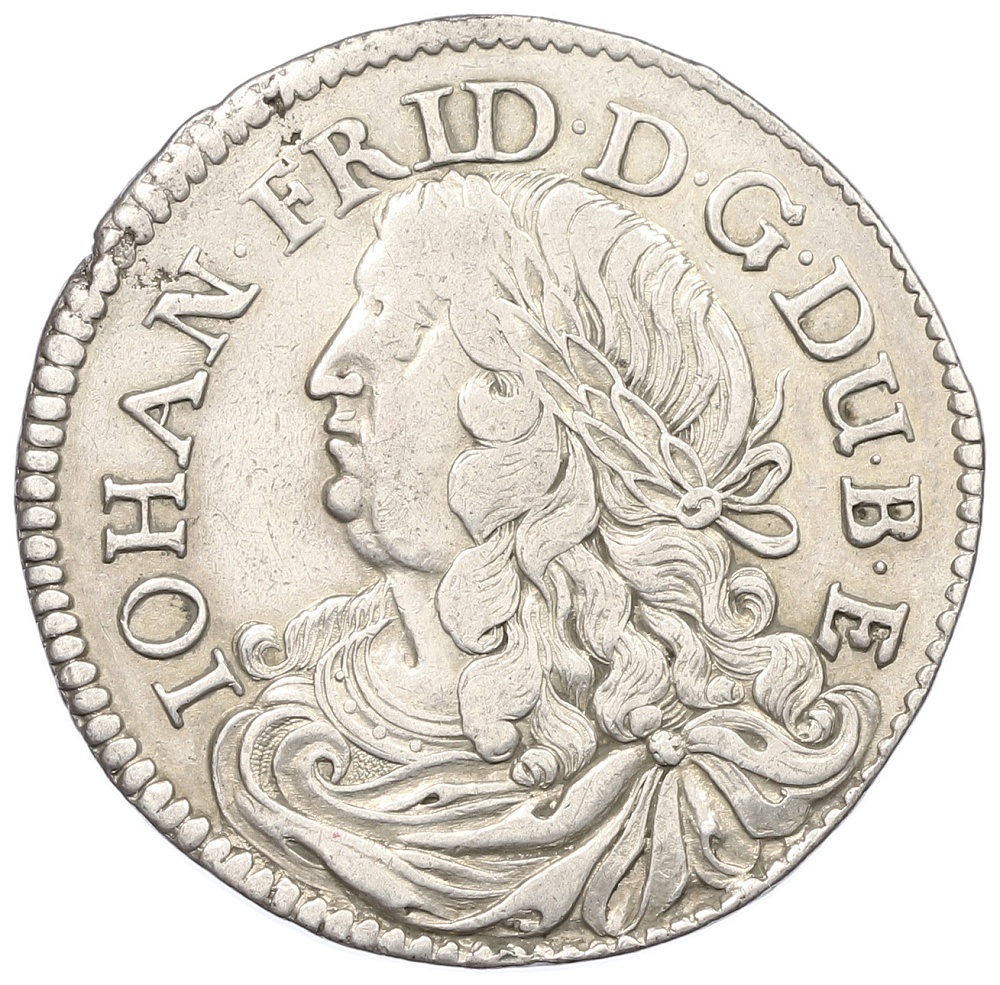 2/3 талера 1675 года Брауншвейг-Люнебург-Каленберг — Фото №2