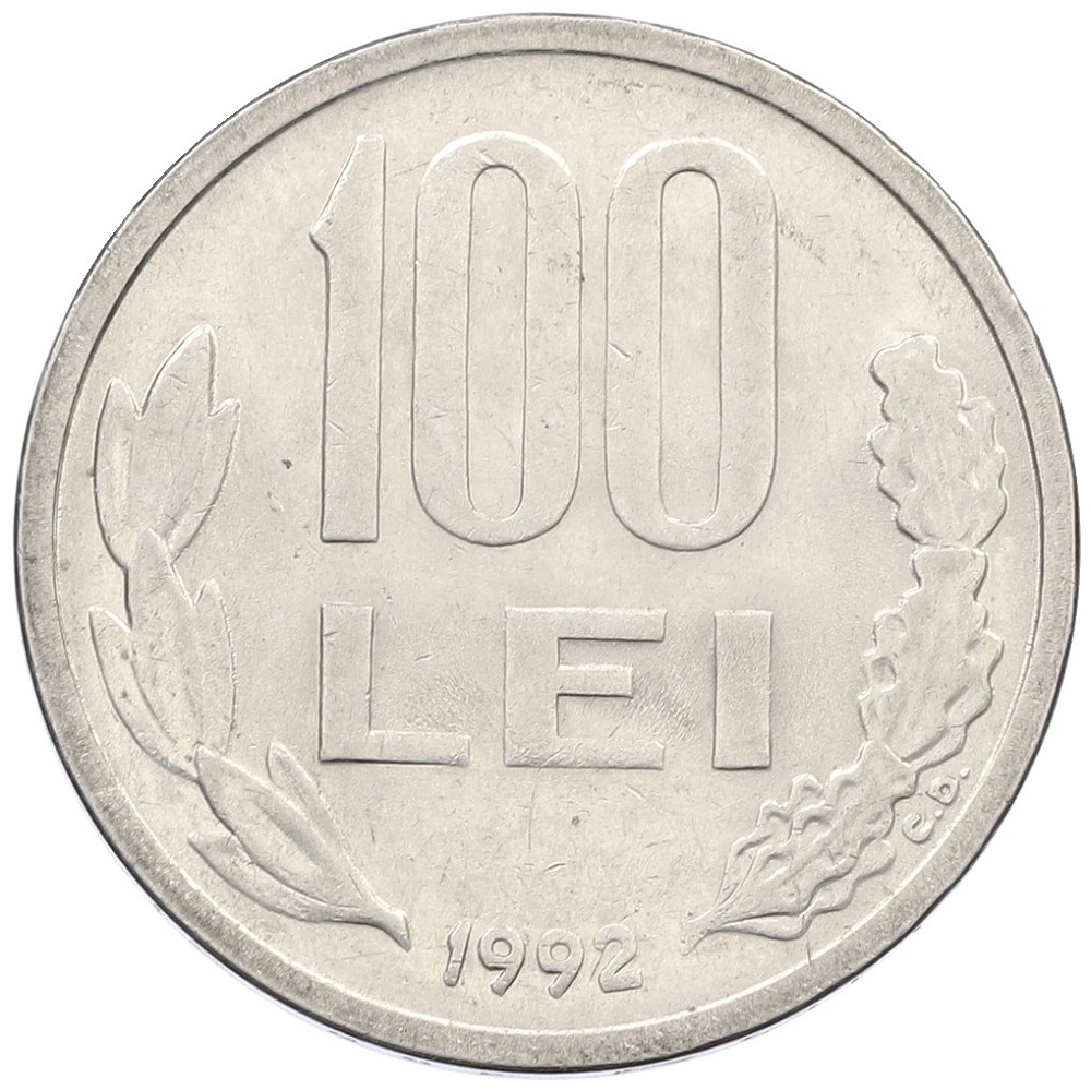 100 лей 1992 года Румыния — Фото №1
