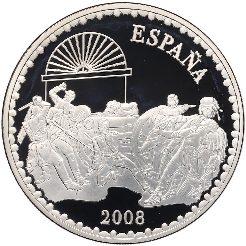 10 евро 2008 года Испания «Война за независимость — Мануэла Маласанья» — Фото №2