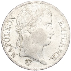 5 франков 1813 года А Франция (Наполеон I) — Фото №2