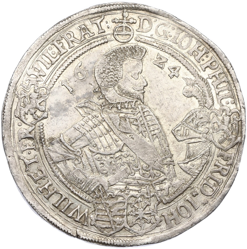 1 талер 1624 года Саксен-Альтенбург — Фото №1