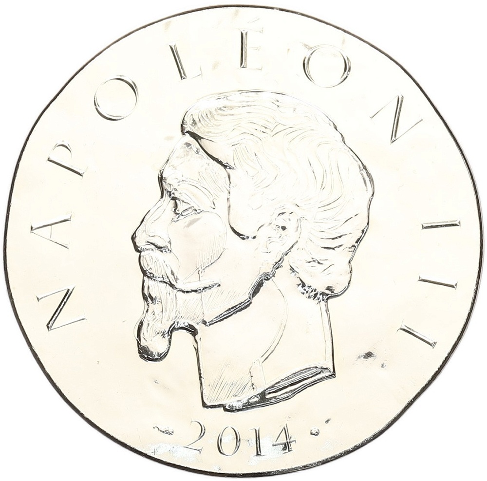 10 евро 2014 года Франция «Наполеон III» — Фото №1