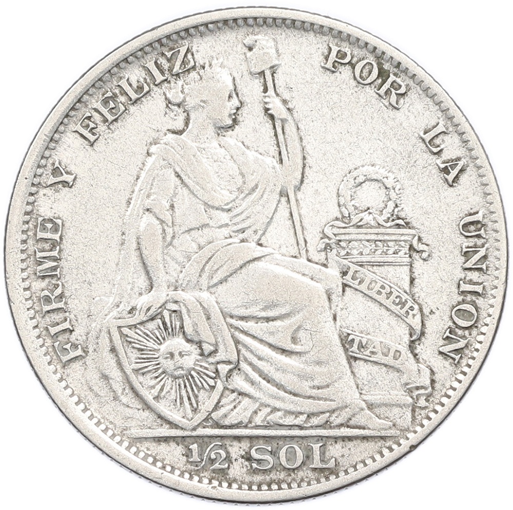 1/2 соля 1935 года Перу — Фото №2