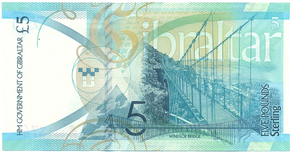 5 фунтов стерлингов 2020 года Гибралтар — Фото №2