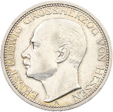 3 марки 1910 года A Германия (Гессен) — Фото №1