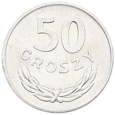 50 грошей 1982 года Польша — Фото №2