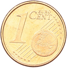 1 евроцент 2015 года Испания — Фото №2
