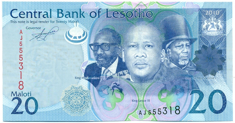 20 малоти 2010 года Лесото — Фото №1