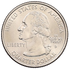 1/4 доллара (25 центов) 2003 года D США «Штаты и территории — Алабама» — Фото №2