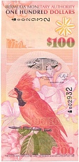 100 долларов 2009 года Бермудские острова — Фото №1