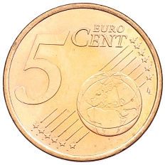 5 евроцентов 2001 года Монако — Фото №2