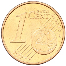 1 евроцент 2001 года Монако — Фото №2