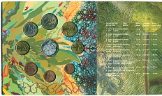 Набор из 9 евромонет 2010 года Греция — Фото №2