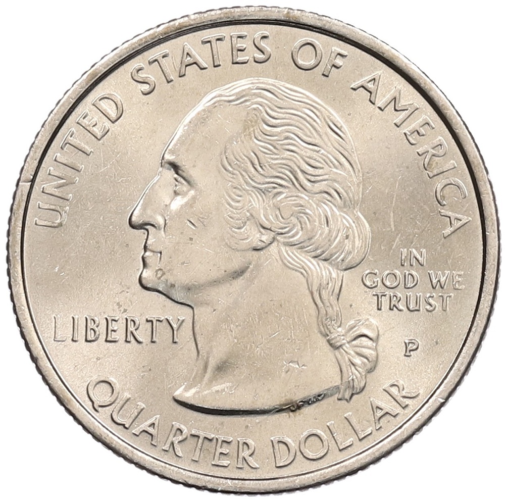 1/4 доллара (25 центов) 1999 года P США «Штаты и территории — Джорджия» — Фото №2