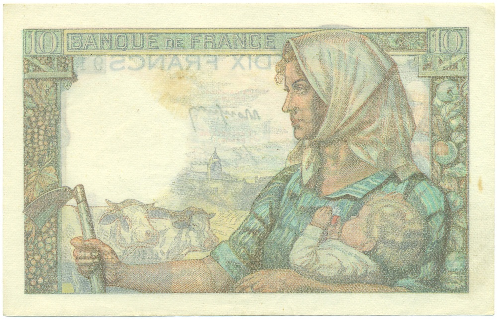 10 франков 1949 года Франция — Фото №2