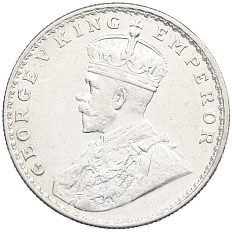 1 рупия 1918 года Британская Индия — Фото №2
