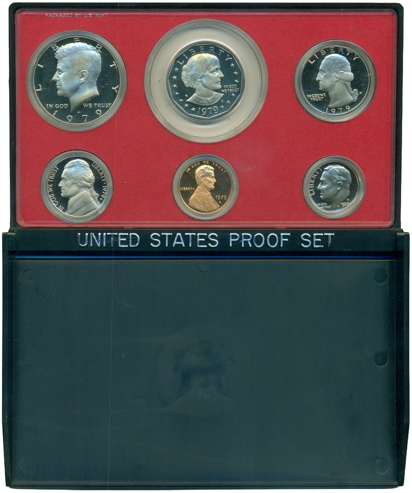 Годовой набор монет 1979 года S США — Фото №1