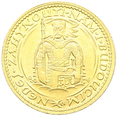 1 дукат 1930 года Чехословакия «Святой Вацлав» — Фото №1