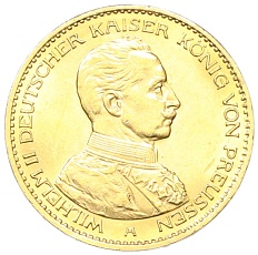 20 марок 1914 года Германия (Пруссия) — Фото №1