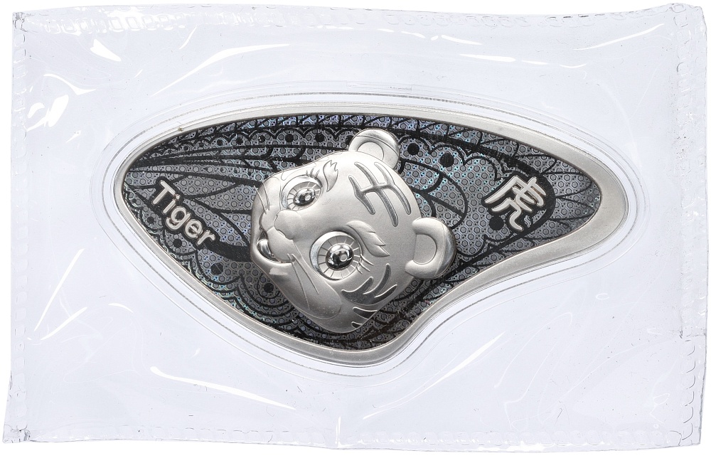 20 центов 2023 года Самоа «Китайский гороскоп — Год тигра» — Фото №1