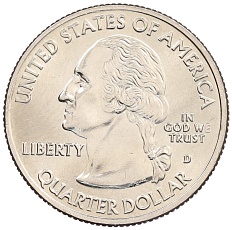 1/4 доллара (25 центов) 2009 года D США «Штаты и территории — Американское Самоа» — Фото №2