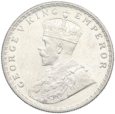 1 рупия 1920 года Британская Индия — Фото №2
