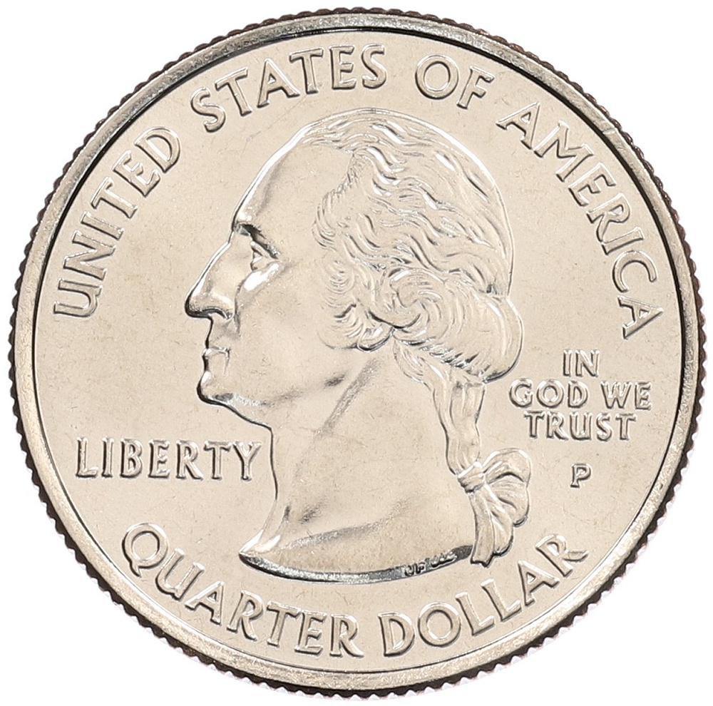 1/4 доллара (25 центов) 2004 года P США «Штаты и территории — Мичиган» — Фото №2