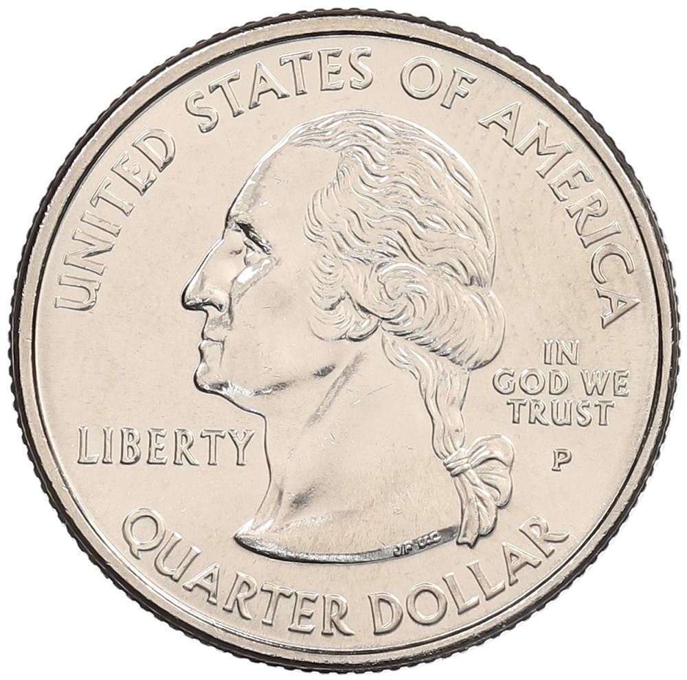 1/4 доллара (25 центов) 2001 года P США «Штаты и территории — Кентукки» — Фото №2