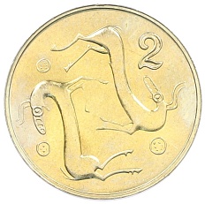 2 цента 2004 года Кипр — Фото №1