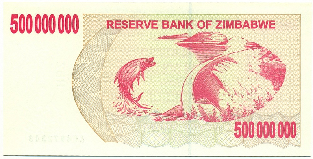 500 миллионов долларов 2008 года Зимбабве — Фото №2