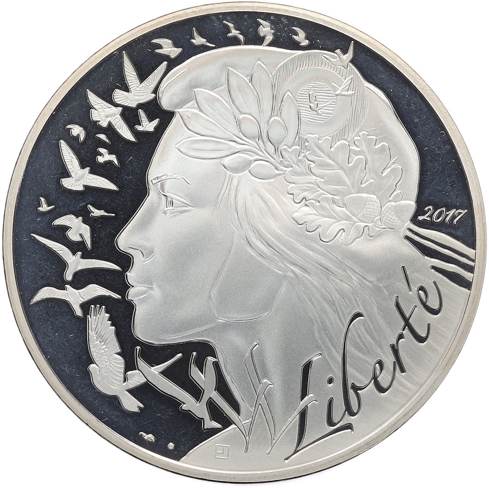 100 евро 2017 года Франция «Марианна» — Фото №1