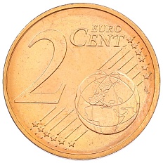 2 евроцента 2000 года Франция — Фото №2