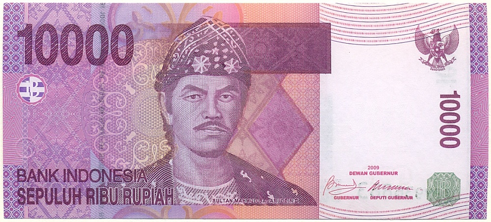 10000 рупий 2009 года Индонезия — Фото №1