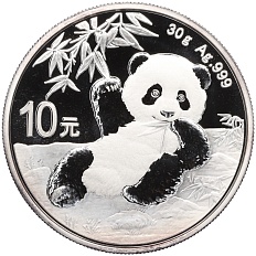 10 юаней 2020 года Китай «Панда» — Фото №1