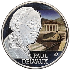 10 евро 2012 года Бельгия «Поль Дельво» — Фото №1