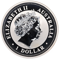 1 доллар 2007 года Австралия «Китайский гороскоп — Год свиньи» (Цветное покрытие) — Фото №2