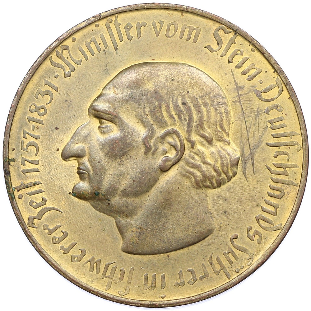 10000 марок 1923 года Германия — Вестфалия (Нотгельд) — Фото №2