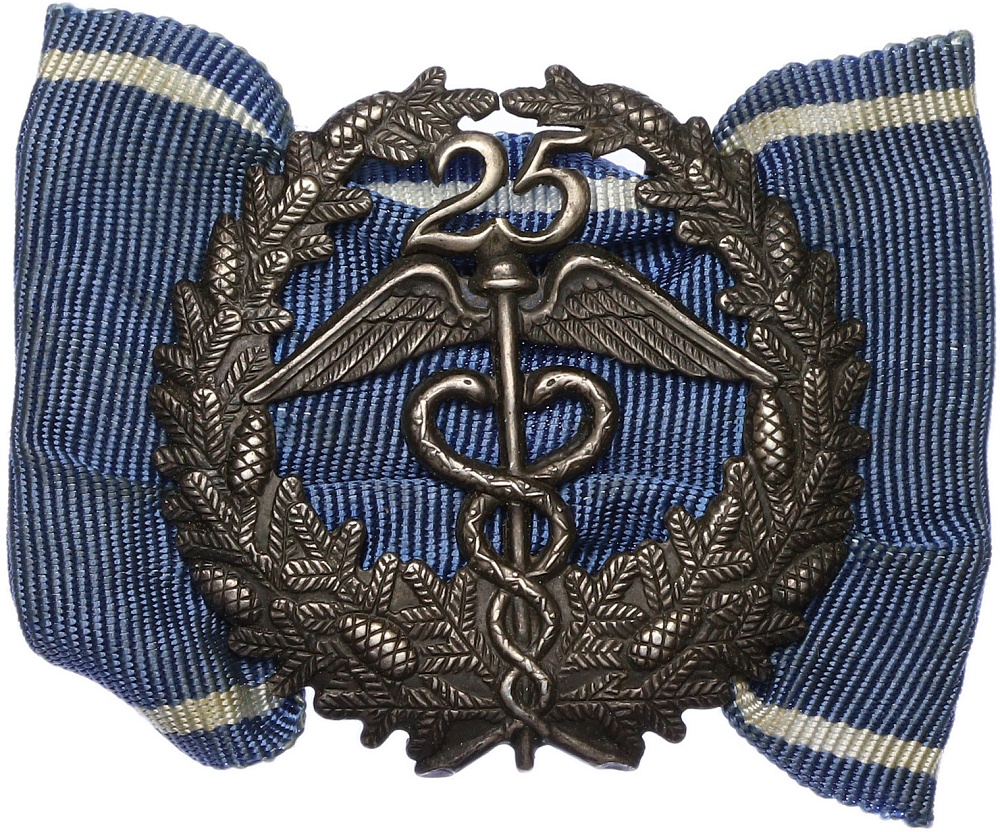 Знак Финляндия «За 25 лет выслуги в таможне» — Фото №1