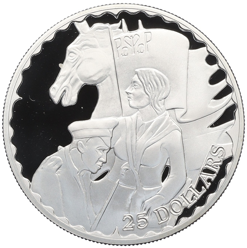 25 долларов 2008 года Соломоновы острова «90-летие окончания Первой Мировой войны» — Фото №1
