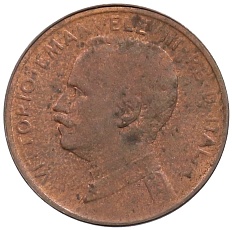 1 чентезимо 1914 года Италия — Фото №2