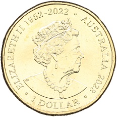 1 доллар 2023 года Австралия «Большие австралийские вещи – большой лобстер» — Фото №2