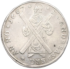 1 талер 1667 года Брауншвейг-Каленберг-Ганновер — Фото №1